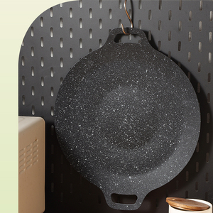 Poêle à Grillade BBQ Coréen en Fonte d'Usine pour Camping en Plein Air, Poêle à Frire en Pierre de Maifan, Plancha Teppanyaki, Four à Cassette, Poêle à Grillade à Gaz - Product Image 4