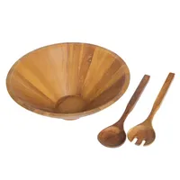 حار بيع الايكولوجية -- ودية ريفي خشب الساج/جوز الهند الخشب تخدم السلطانيات خشبية قاعدة الملاعق للأغذية