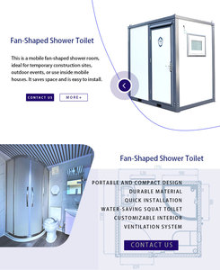 Unità <span class=keywords><strong>Bagno</strong></span> Prefabbricata Tutto-in-Uno, Cabina <span class=keywords><strong>Mobile</strong></span> <span class=keywords><strong>per</strong></span> Doccia e WC - Product Image 3