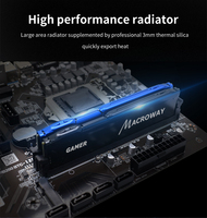 Mémoire RAM DDR4 U-DIMM pour PC de Bureau - Modules 4Go 8Go 16Go 32Go 2666MHz 3200MHz à Prix Bas
