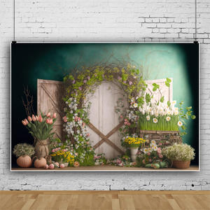 7x5ft tela romántica jardín secreto telón de fondo jardín tema Fiesta decoraciones cumpleaños boda disparar foto estudio Props telón de fondo - Product Image 2