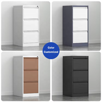 Armoire de classement en acier robuste, gain de place, résistante à l'usure, casier de rangement en métal, armoire de rangement multi-tiroirs pour documents