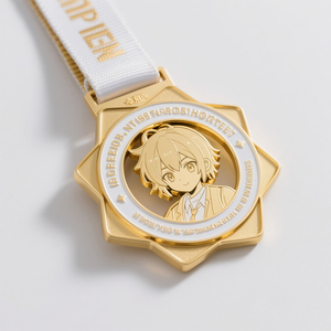 Supplier Design Logo Medals Custom Cycling Judo Fencing Gymnastics Rowing Swimming Running Marathon Sports Medals With <b>Ribbon</b> - Product Image 1