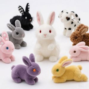 Factory Customized Small Plush Bunny Professional Make Your Own Custom Rabbit Plush Popular Rabbit Plush Toy - Product Image 2