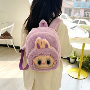 Ba lô thú nhồi bông unisex bán chạy, thiết kế quái vật nhỏ dễ thương, dung tích lớn, đồ chơi thú nhồi bông mềm mại, túi thú nhồi bông cho trẻ em - Product Image 6