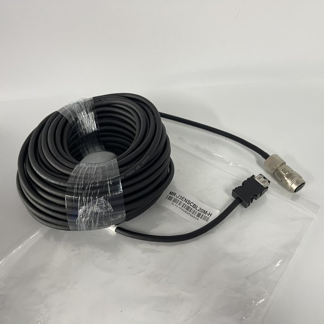 Industry Encoder Cable 4-wire High Flex 25m Waterproof IP67 MR-J3SCBL25M-W-H