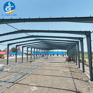 Metaalconstructie Chinese prefab werkplaats fabriekshal geprefabriceerde stalen constructie magazijn - Product Image 1