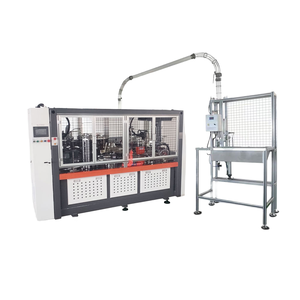 Hoàn toàn tự động Kraft hộp tròn lấy đi container giấy súp cốc/Bát làm cho máy sử dụng hệ thống cam - Product Image 1