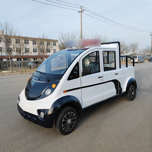 Camionnette de patrouille électrique FD001-9 4000x1650x2100mm 2WD Double Cabine avec benne pour gestion urbaine et usage immobilier - Product Image 2
