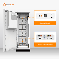 Système de stockage d'énergie tout-en-un avec onduleur et batteries lithium-ion BESS 30 kW 50 kWh 60 kWh 100 kWh, conteneur pour usage commercial