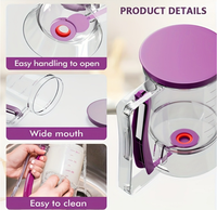 Early Riser Outil de pressage écologique réutilisable pour la pâtisserie et la pâtisserie fine, avec doseur pour cupcakes, biscuits, muffins et tasses à pâte