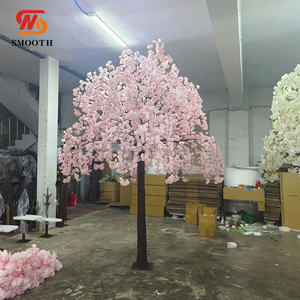 Árbol de Flores de Cerezo Artificial Rosa al por Mayor de Fábrica SMOOTH para Decoración de Bodas - Product Image 1