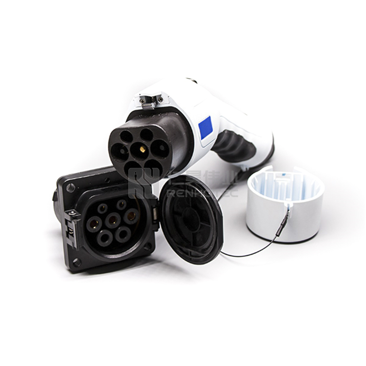 80A 125A 200A быстрое зарядное устройство для электромобилей GB/T DC вилка для зарядной станции