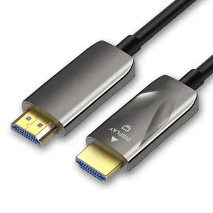 Fibre haute vitesse mâle à mâle HDMI 18Gpbs prend en charge le câble HDMI à fibre optique 4K @ 60H0z pour l'audio et la vidéo