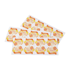 Wholesale Oem High Quality Bottle Packaging <b>Waterproof</b> <b>Label</b> 4 Separated Color Logo <b>Label</b> Eco Friendly - Product Image 2