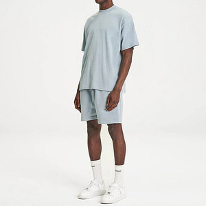 Camisetas de Lujo con Hombros Caídos y Cuello Redondo, Lisas, de Algodón Pesado, Tallas Grandes para Hombre, Fabricante de Camisetas Oversize - Product Image 2