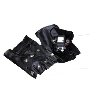 Gants laser demi-doigts avec lumière rotative, accessoires de scène unisexes - Product Image 5