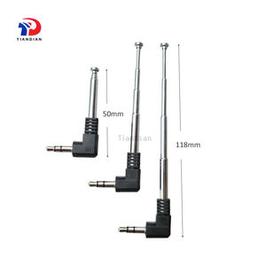 <span class=keywords><strong>Antena</strong></span> de Radio FM Telescópica <span class=keywords><strong>Externa</strong></span> Mini para Teléfono Móvil con Conector FM de 3.5mm al por Mayor - Product Image 2