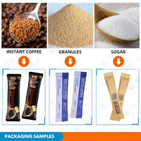 Automatic Multi lane Instant Coffee Sachet Packing Granule Multilane Stick Sachet Bag Coffee Granule Packaging Machine