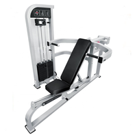 Appareil de musculation professionnel double fonction pour press à jambes, en acier, réglable, avec pile de poids de 80 kg
