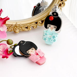 CANYUAN gaya Jepang dan Korea kimono wanita berlian imitasi asetat cermin gadis lucu aksesoris cermin kustom grosir - Product Image 6