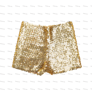 <span class=keywords><strong>Pantaloncini</strong></span> con Paillettes per Mardi Gras, Shorts Colorati per Adulti, Ragazze e Donne, <span class=keywords><strong>Pantaloncini</strong></span> Elasticizzati con Paillettes Viola, Verde e Giallo - Product Image 4