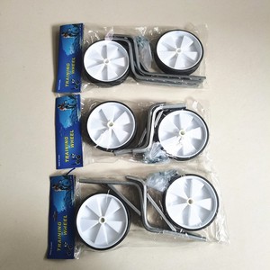 Roues d'apprentissage pour vélo d'enfant 12-16 pouces en acier et PVC, roues latérales auxiliaires pour accessoires de vélo enfant - Product Image 3