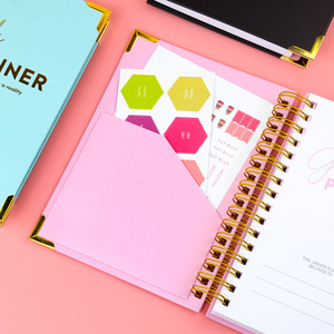 Nhanh chóng vận chuyển undated xoắn ốc kế hoạch máy tính xách tay bìa cứng hàng tuần hàng tháng hàng ngày kế hoạch bán buôn tùy chỉnh Tạp Chí cuốn sách - Product Image 3