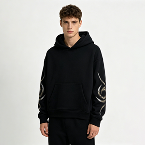 Sweat-shirts et sweats à capuche pour hommes, personnalisables avec logo, en coton 100% 390 g/m², impression DTG, vierges et lourds - Product Image 1