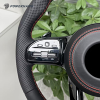 Volant en cuir véritable le plus vendu pour Mercedes Benz Classe C E S W205 W207 W206 W213 W222 W223 W463 AMG W212 W218 GLS