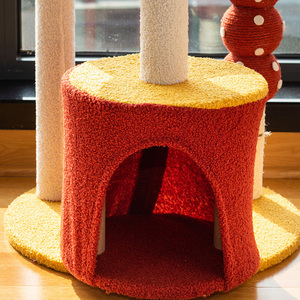 Árbol <span class=keywords><strong>rascador</strong></span> <span class=keywords><strong>para</strong></span> <span class=keywords><strong>gatos</strong></span> con forma de calabaza, de fieltro de sisal, con bola de juguete y <span class=keywords><strong>rascador</strong></span>, <span class=keywords><strong>para</strong></span> <span class=keywords><strong>gatos</strong></span> grandes - Product Image 6