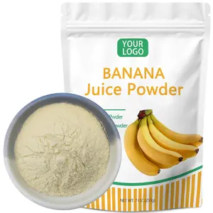 Oem Private Label Natuurlijk 100% In Water Oplosbaar Organisch Groen Bananenpoeder Bananenpoeder