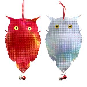 批发双面猫头鹰激光驱鸟器宠物固体反射悬挂脂肪猫头鹰农场动物苍蝇控制 - Product Image 4