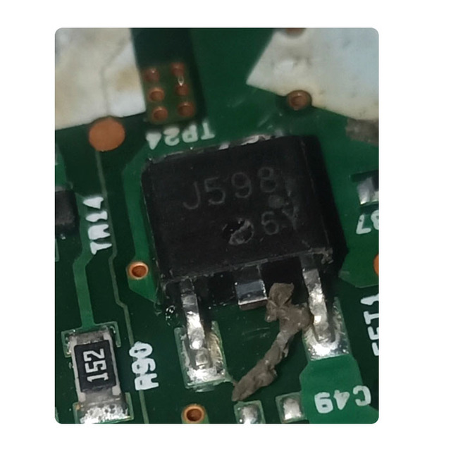 2SJ598 J598 TO-252 P-CH 60V 12A MOSFET