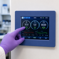 Inkubator Sel CO2 XINYUE HAJ-HH Tahan Lama dengan Layar Digital, Sensor CO2 Resolusi 0.1C, Pengatur Waktu, Kontrol Kelembapan, Proteksi IP55, 304