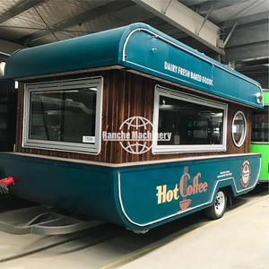 Kebab <b>BBQ</b> Food Trailer Mobile Kitchen French Fries Burger Pizza Food Truck with Griddle & Fryer - Product Image 4