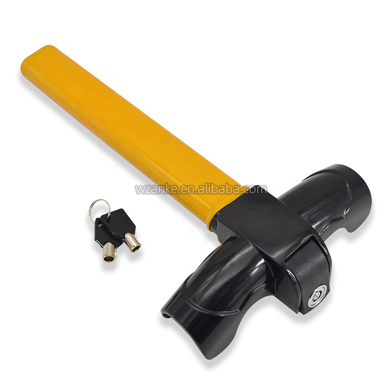 Haodele AK6005 Universal T-Shape A3 Steel Car Steering Wheel Lock Anti-Theft Security Device