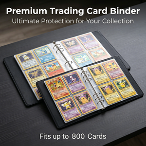 <span class=keywords><strong>Classeur</strong></span> de cartes TCG personnalisé 800 pochettes, album de cartes à collectionner Pokémon, <span class=keywords><strong>classeur</strong></span> de collection 12 compartiments avec logo - Product Image 1