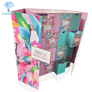 Luxury Custom Printing Large Drawer Surprised Beauty Cosmetic Advent <b>Calendar</b> Mistery Gift Box - Product Image 1
