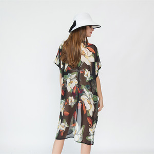 2019 de moda Simple impresió<span class=keywords><strong>n</strong></span> hecha a mano de seda de las mujeres bufandas chales para damas - Product Image 6