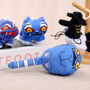 New Arrival Kpop Demon Hunters <b>Plush</b> Dolls 12cm Soft Cartoon Keychain <b>Backpack</b> Accessories 3D Shape - Product Image 3