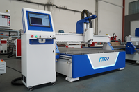 Machine de nidification CNC 2131 3 axes routeur gravure coupe pour bois MDF panneau à base de bois fabrication de meubles avec changeur d'outils automatique
