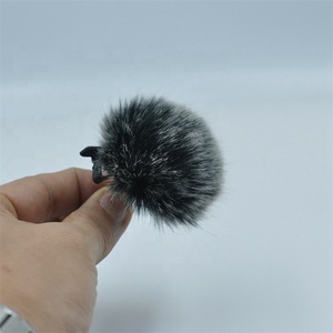 แผ่นบังลมไมโครโฟนแบบหนีบปกเสื้อ ขนฟู นุ่ม สำหรับไมโครโฟน Sony Rode <span class=keywords><strong>Boya</strong></span> ขนาด 5 มม. - Product Image 5