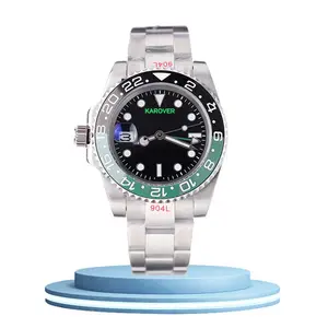 Automatic Ceramic Watch 40MM Blue Black Bezel Luxury Designer Sapphire Waterproof Mechanical Luminous 2813 Movement Mens Watches