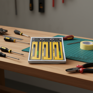 MNJ Set Cutter 12Pcs Utility Knife With Replaceable Blades For Precision Cutting Tasks - Product Image 2