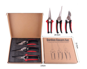 Großhandel Edelstahl Garten Werkzeuge Set Langlebige Garten Hecken schere Garten werkzeug Zubehör - Product Image 5