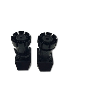 Patas Ajustables Antideslizantes de Plástico ABS Resistente para Muebles, Color Negro+Beige, Estilo Moderno y Simple, Soporte para Sofás y Armarios - Product Image 6