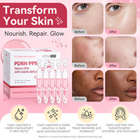 ATOANY Private Label Sérum Ampoule Intensif ADN de Saumon PDRN 99% Haute Pureté Hydratant Anti-Âge pour le Visage et les Soins de la Peau