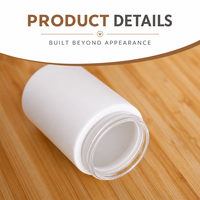 Offre Spéciale – Pot en Verre Mat Écologique Anti-Odeur et Résistant aux Enfants, 60ml, 90ml, 120ml, 150ml, 180ml, pour Rangement de Capsules et Pilules