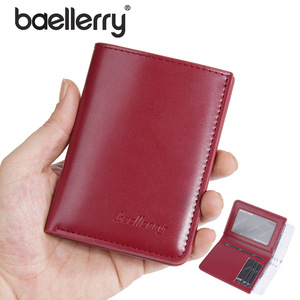 Baellerry Women's Bi-fold <b>Wallet</b> 4 Inch Thin Multifunctional Card <b>Holder</b> With Multiple Slots For Everyday Use - Product Image 1